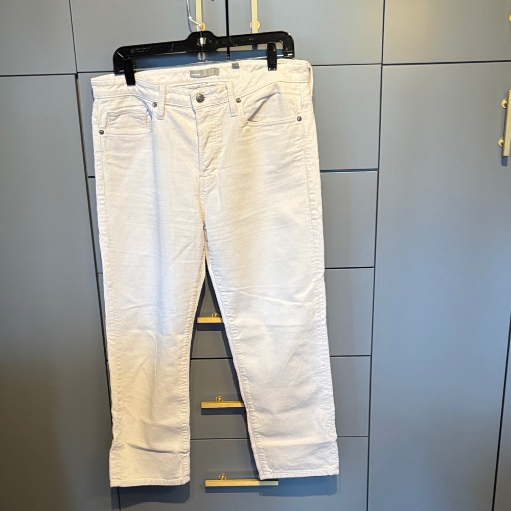 Vince cream colored cords, size 8.